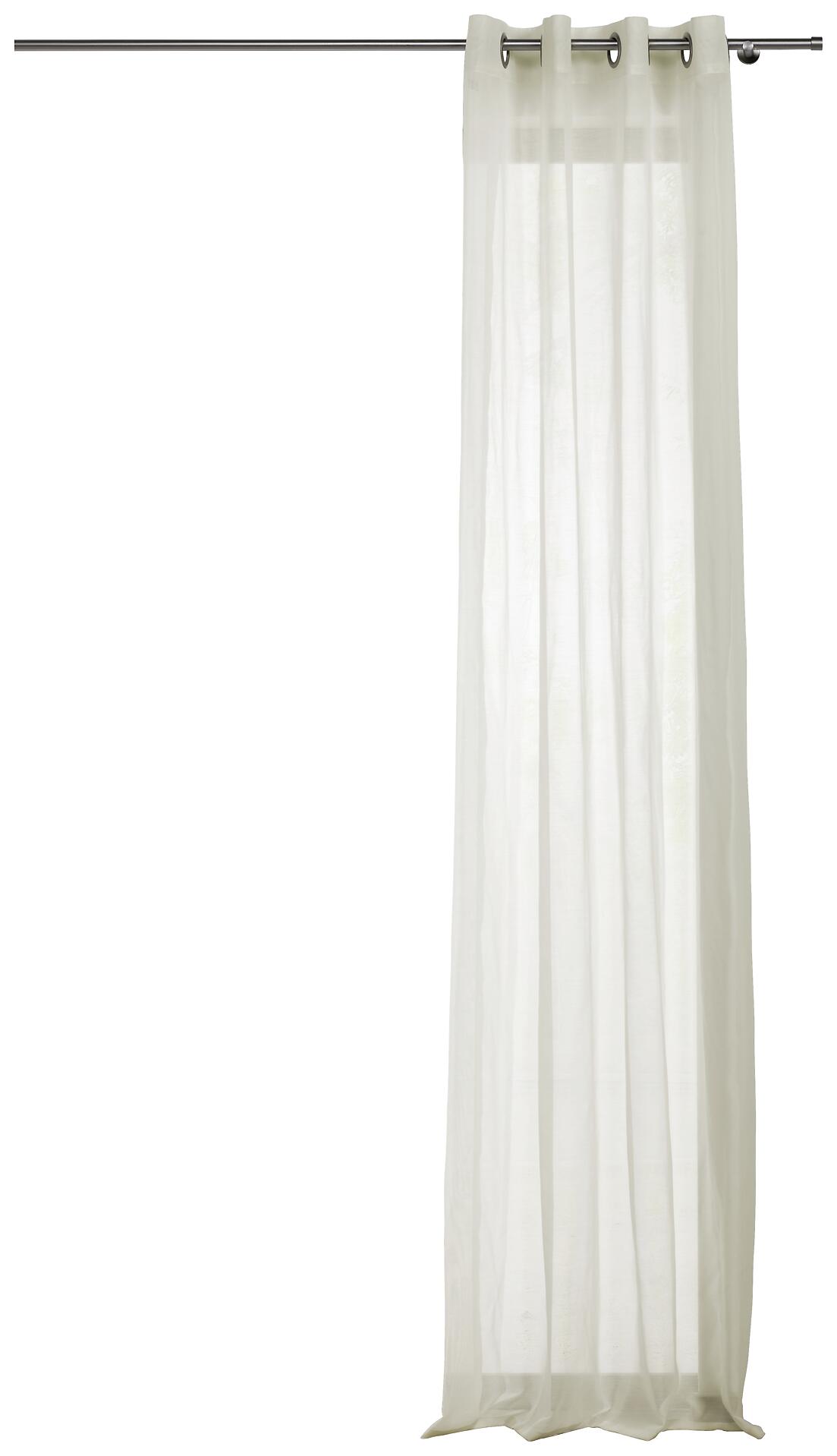 Ösenvorhang PURE ecru B/L: ca. 135x245 cm