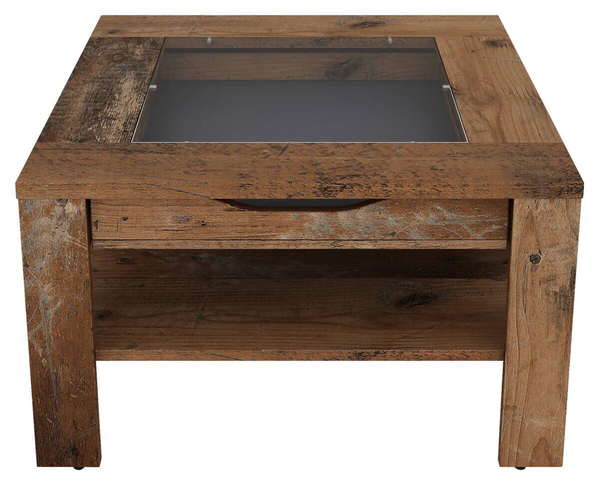 byLIVING Couchtisch RALPH Eiche Old Wood B/H/T: ca. 67x43x67 cm