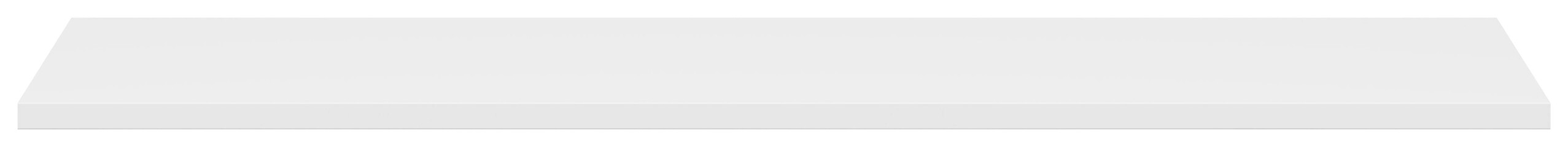 Platte System 64 weiß matt B/H/T: ca. 128x2x35 cm