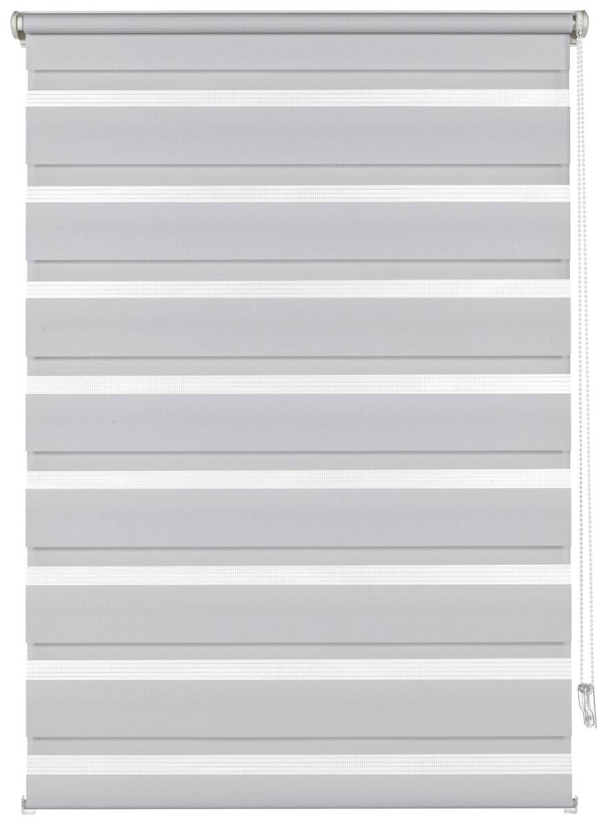 Boviva Doppelrollo hellgrau B/L: ca. 142x200 cm