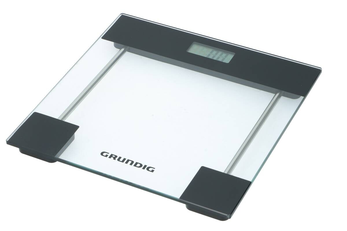 Personenwaage transparent Glas B/L: ca. 28x28 cm