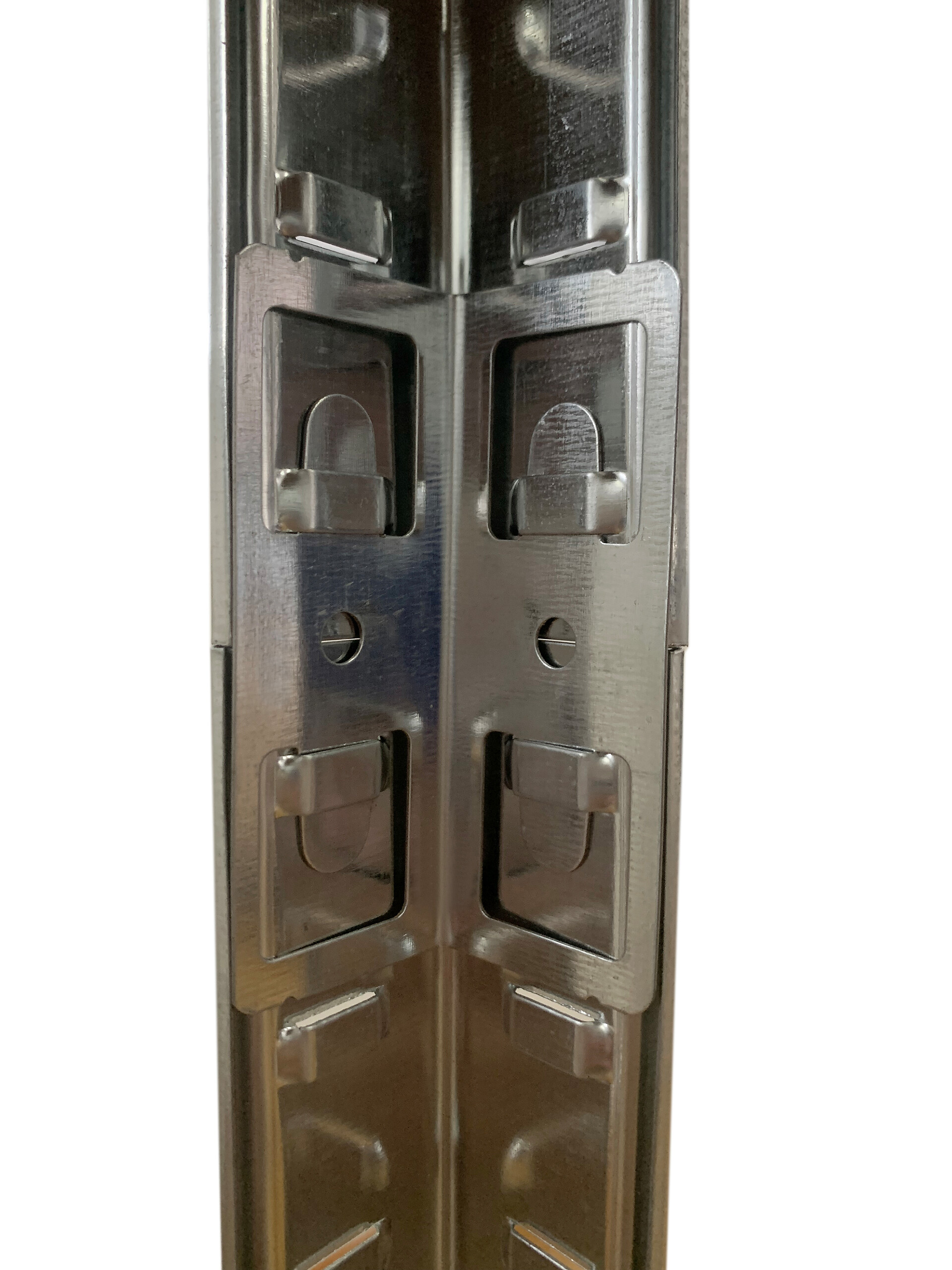 Schwerlaststeckregal 2er-Set verzinkt B/H/T: ca. 160x160x40 cm