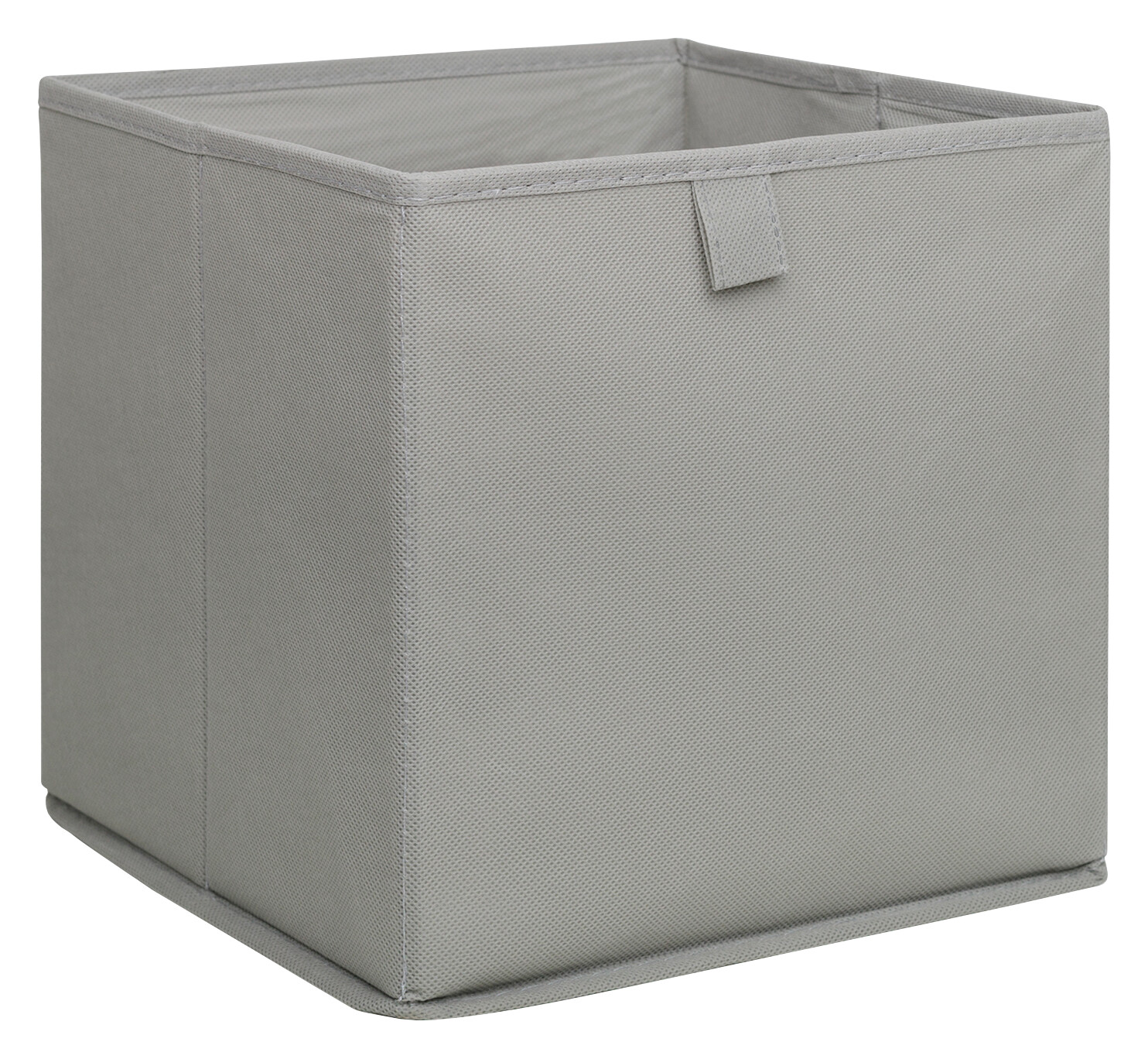 Stoffbox grau B/H/T: ca. 24x24x24 cm