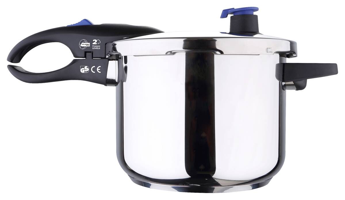 SAN IGNACIO Schnellkochtopfset Duero silber Edelstahl 2 tlg.