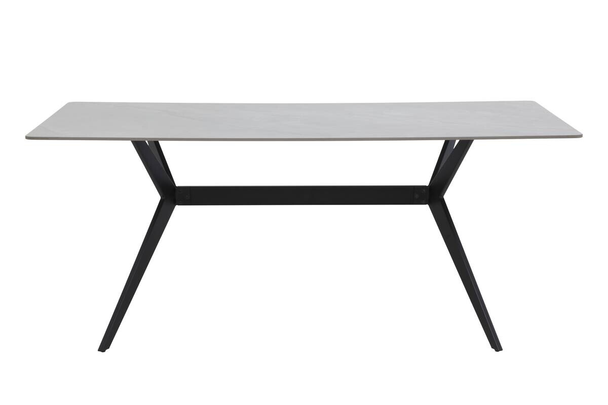 Esstisch Paccino I grau Marmor Optik B/H/T: ca. 180x76x90 cm