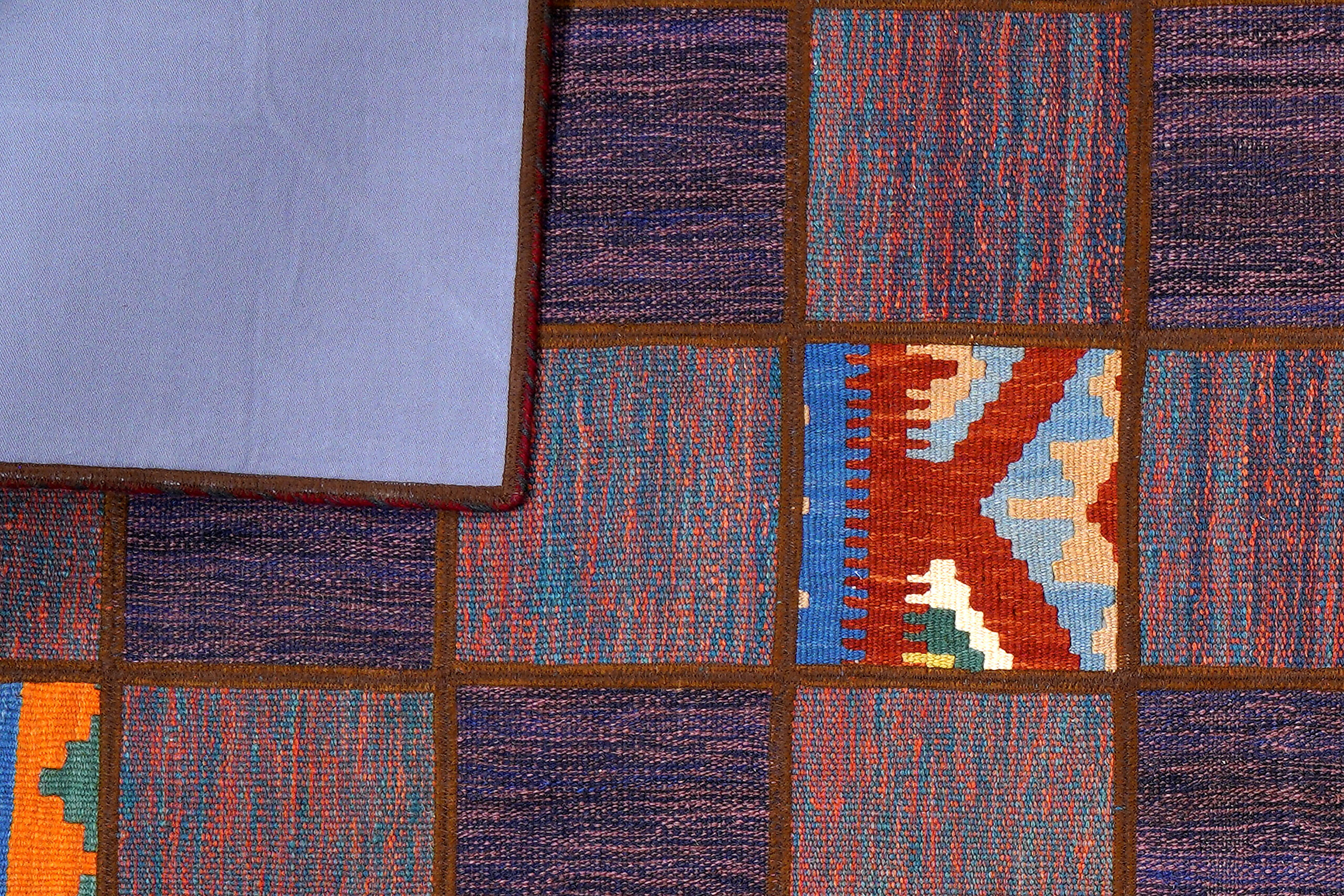 PersaTepp Teppich Kelim Tekkehdouz bunt B/H/L: ca. 150x1x200 cm