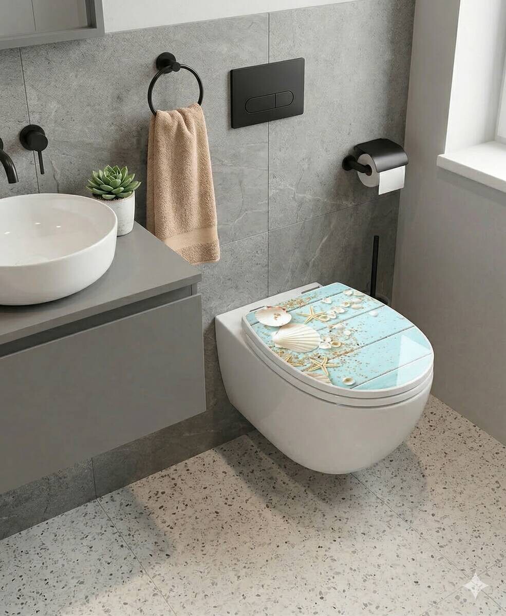 POCOline WC-Sitz Summer Dreams MDF