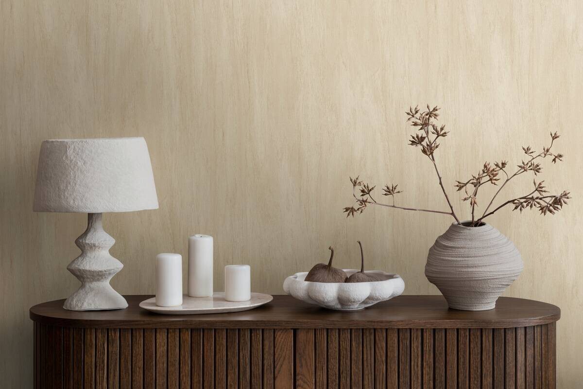 A.S.Creation Vliestapete beige B/H/D: ca. 53x1005x8,3 cm