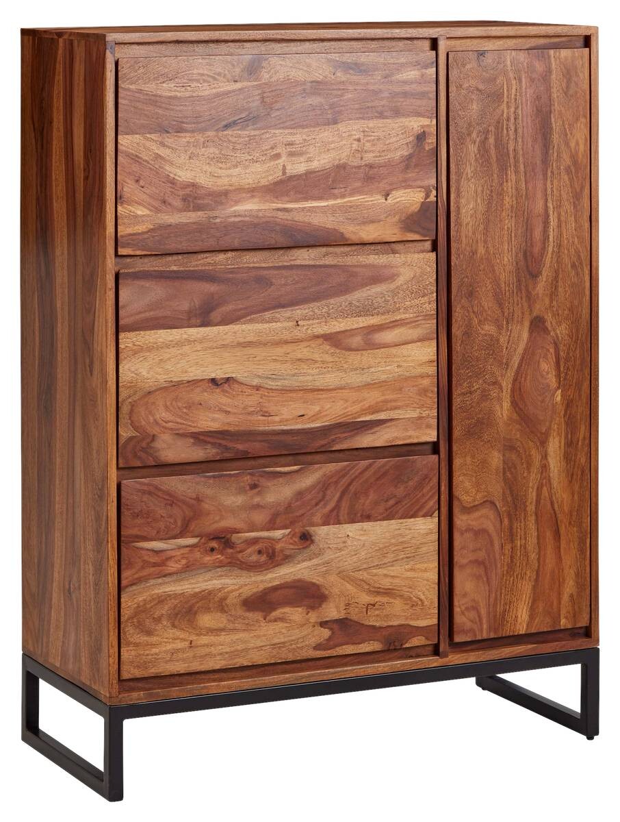 Schuhschrank rosenholz Nachbildung B/H/T: ca. 40x120x88 cm