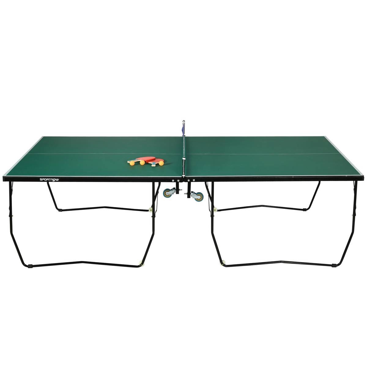SPORTNOW Tischtennisplatte grün B/H/L: ca. 152,5x76x274 cm