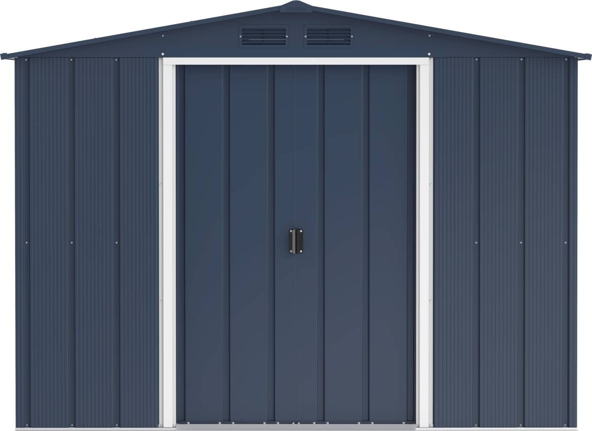 VCM Gerätehaus anthrazit B/H/L: ca. 262x191x234 cm