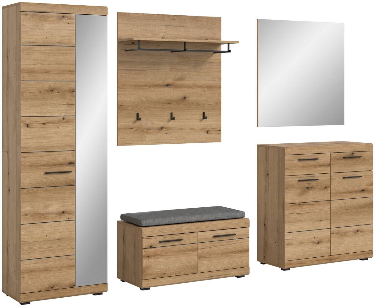 Garderobe SCOUT Evoke Oak Nachbildung B/H/T: ca. 272x197x40 cm