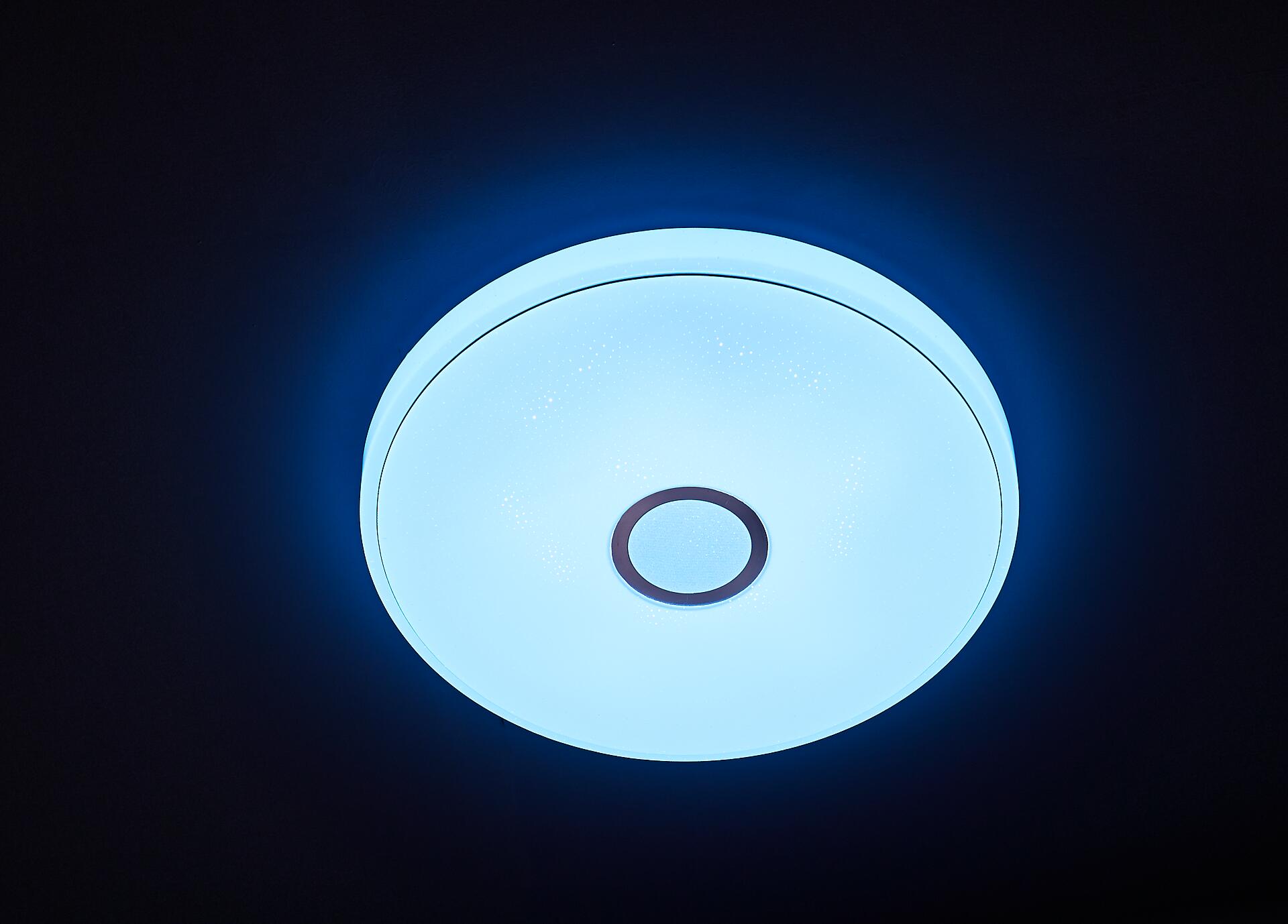 POCOline Deckenleuchte Joyce weiß Chrom Kunststoff D: ca. 57 cm