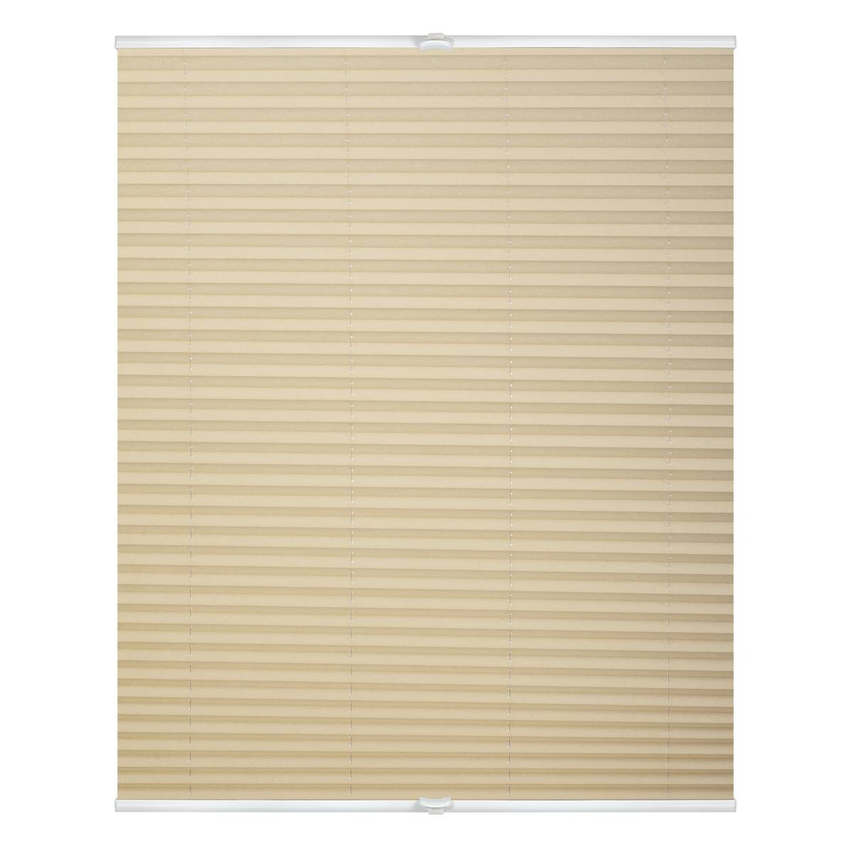 LICHTBLICK Spannplissee creme B/L: ca. 55x130 cm