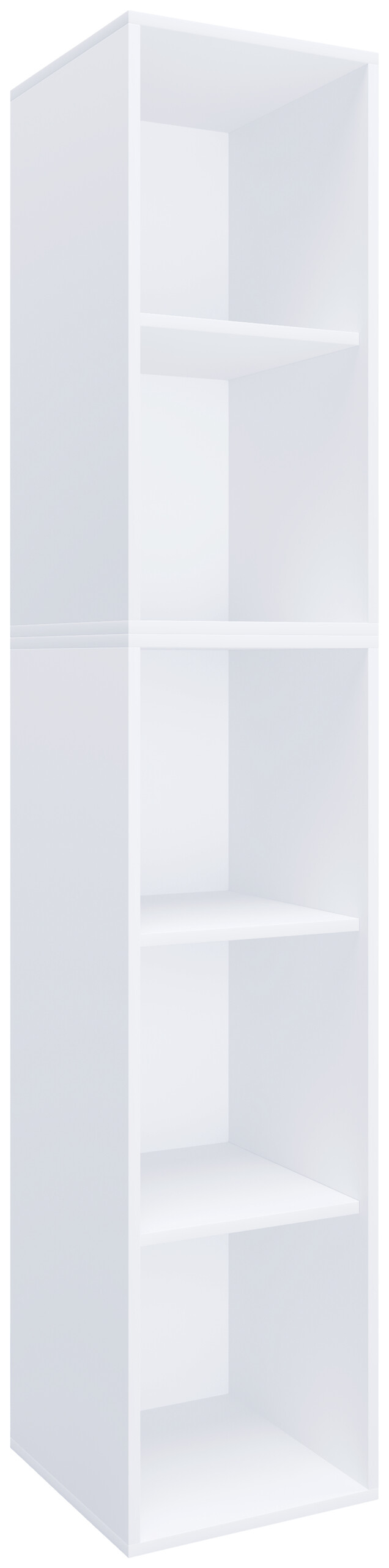 Regal Lona I weiß B/H/T: ca. 35x183x37 cm