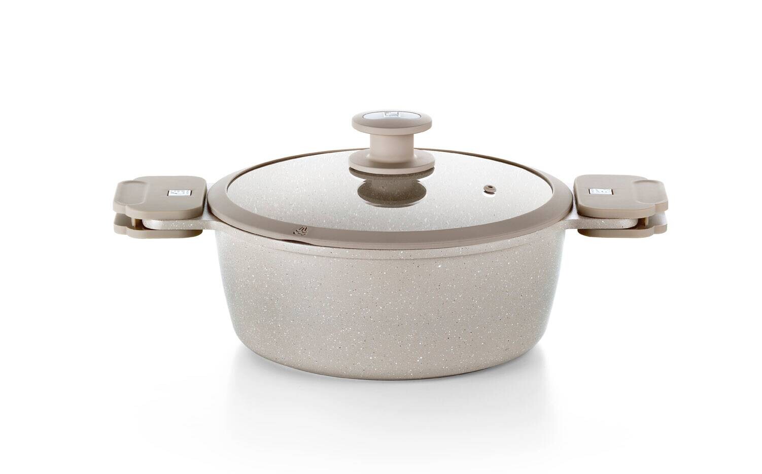 Monix Kochgeschirrset Denmark beige Aluminium 10 tlg.