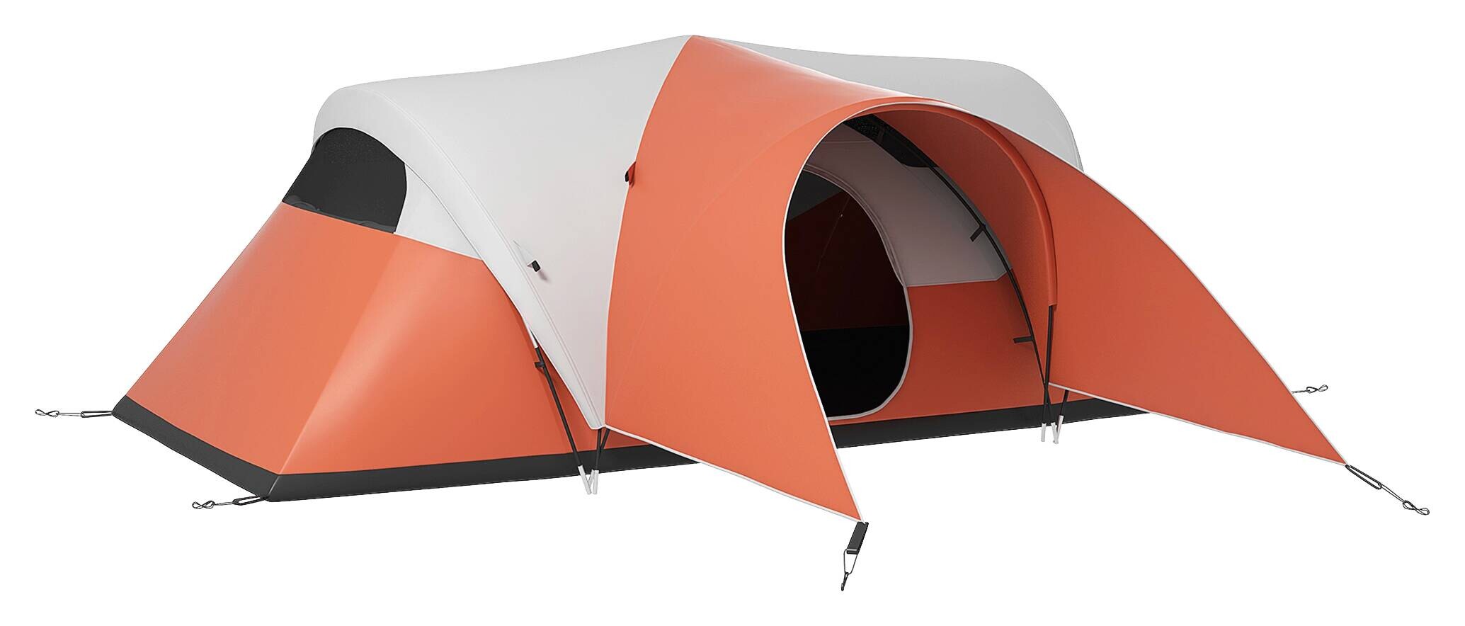 Outsunny Campingzelt B/H/L: ca. 300x198x550 cm