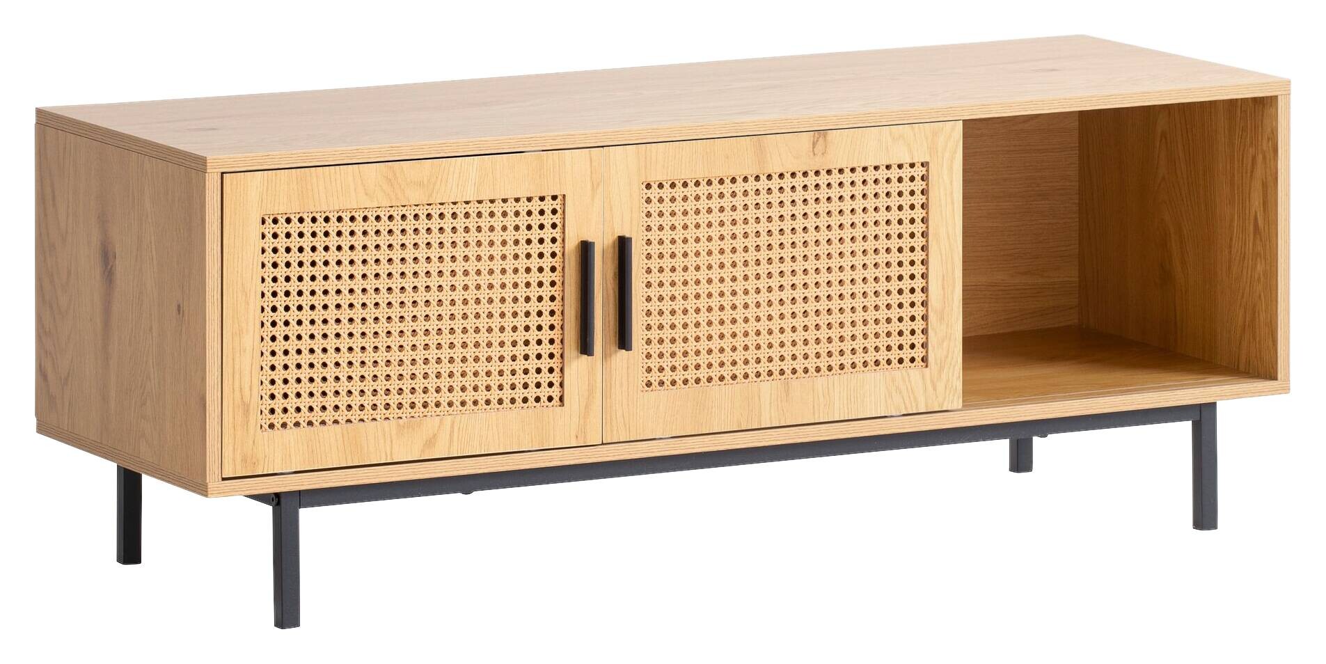 Lowboard Eiche Optik B/H/T: ca. 120x45,5x40 cm