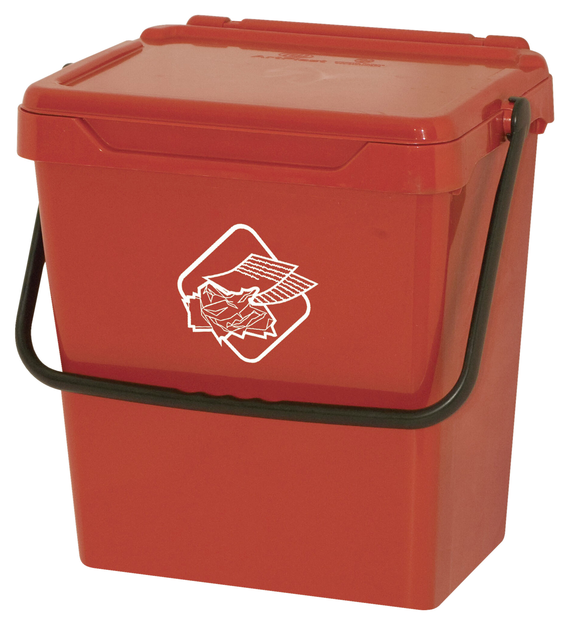 Eco-Logico Eimer rot Polypropylen B/H/L: ca. 30,5x39x40 cm