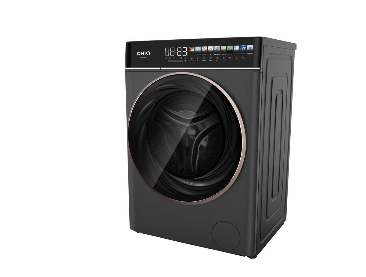 ChiQ Waschmaschine PO10WMADB grau B/H/T: ca. 60x84,7x57,7 cm