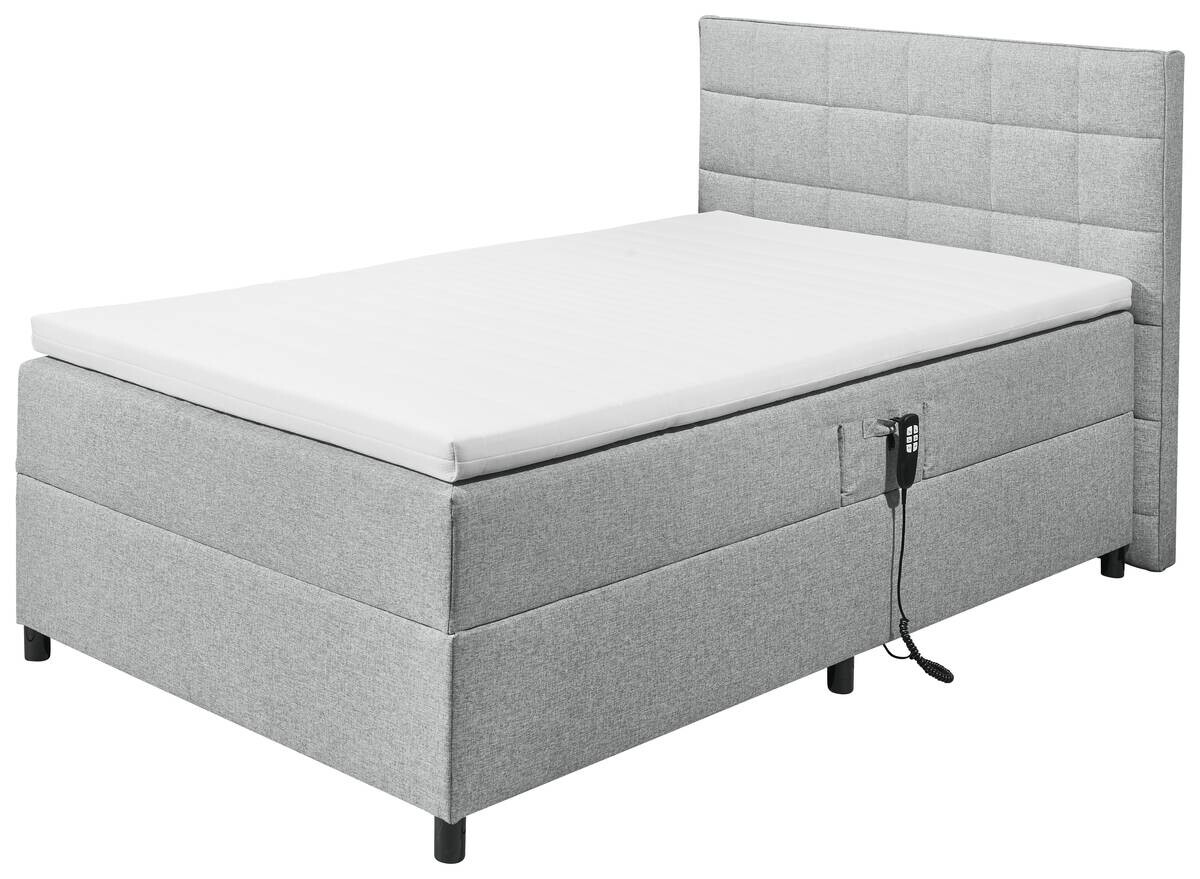 Boxbett Mariborsko silber Liegefläche B/L: ca. 120x200 cm