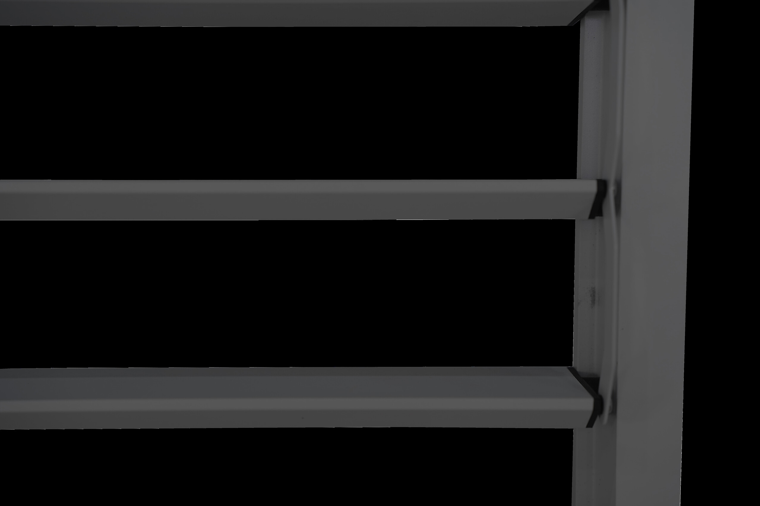 Mirador Lamellenwand für Pergola Deluxe Plus anthrazit Aluminium B/H/L: ca. 93x238,65x7 cm