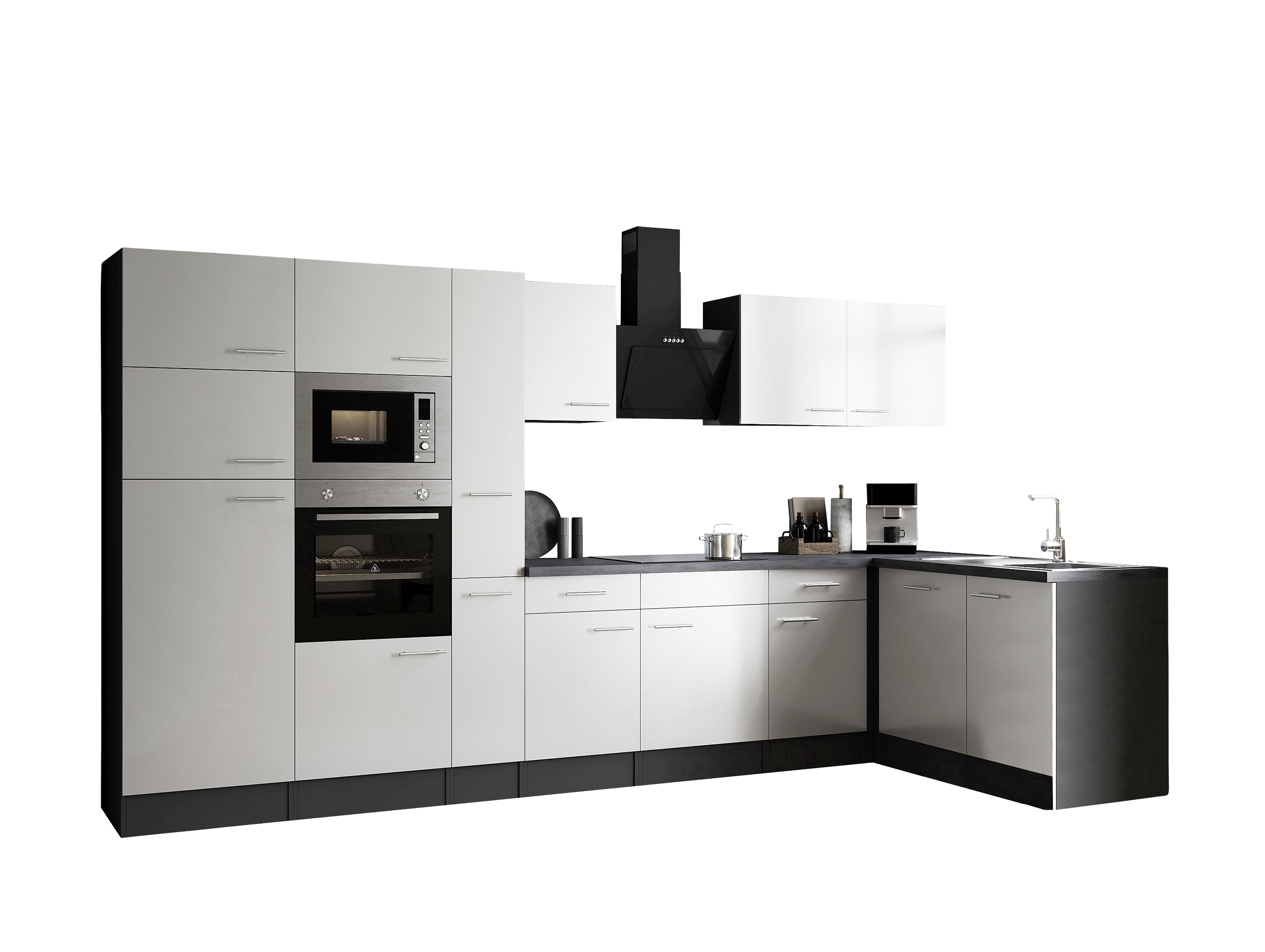 Winkelküche Oliver B/H/T: ca. 370x205x172 cm