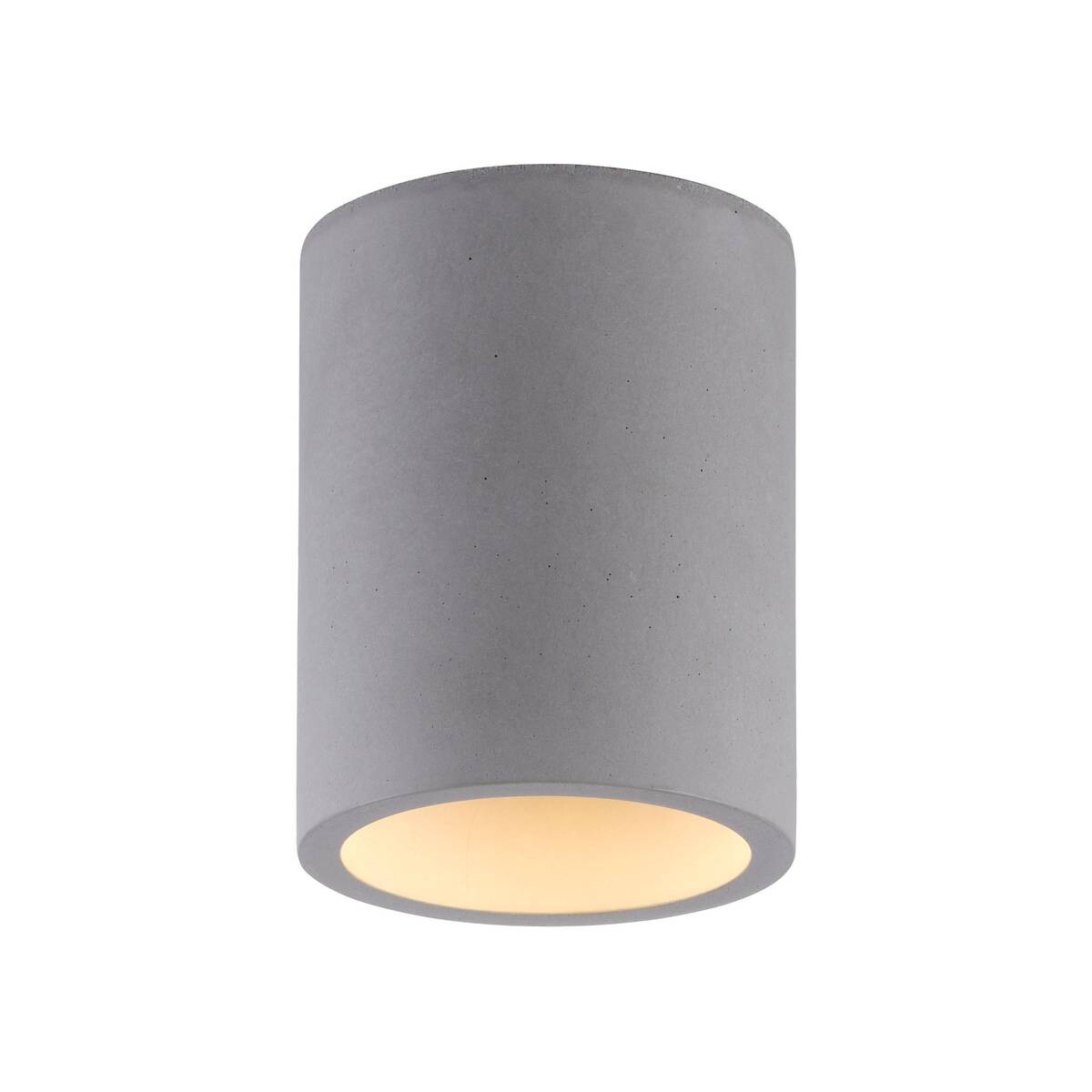 Paul Neuhaus Deckenleuchte ETON 6160-22 grau Eisen Beton B/H/D: ca. 11x14x11 cm GU10 1 Brennstellen