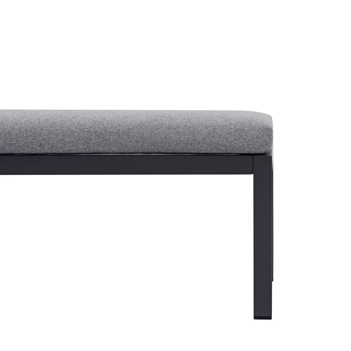 Loungeset grau Aluminium