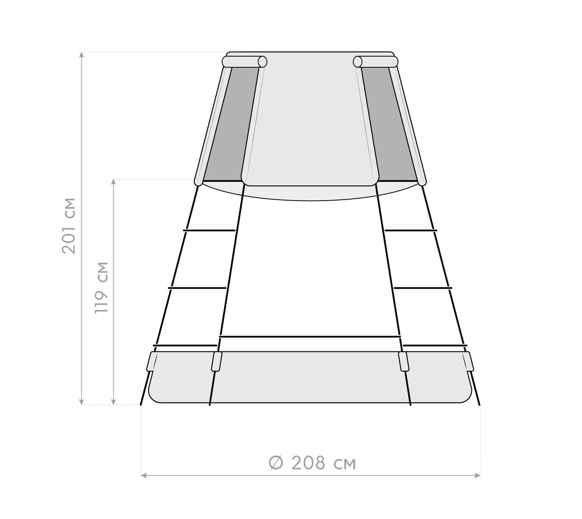TP Toys Klettergerüst Explorer B/H/L: ca. 208x201x208 cm