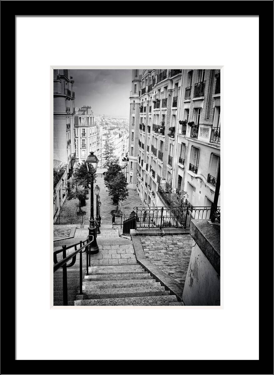 Bilderrahmen schwarz Holz B/L: ca. 21x29,7 cm