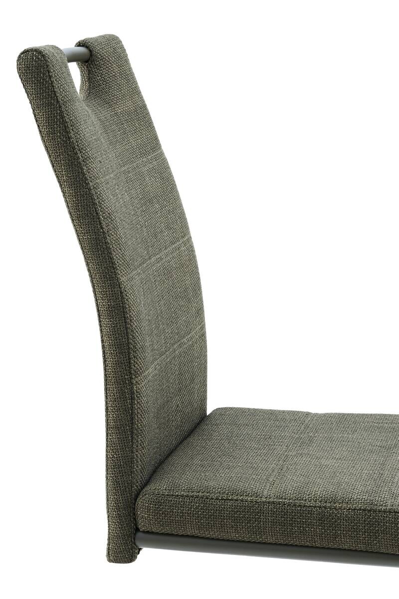 Schwingstuhl Florenz grün Webstoff B/H/T: ca. 43x99x60 cm