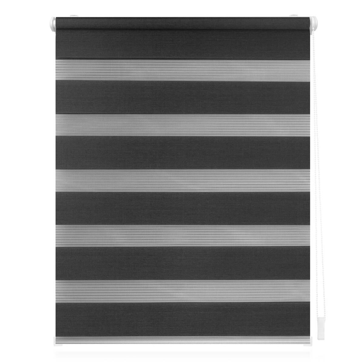 LICHTBLICK Doppelrollo Duo anthrazit B/L: ca. 55x150 cm