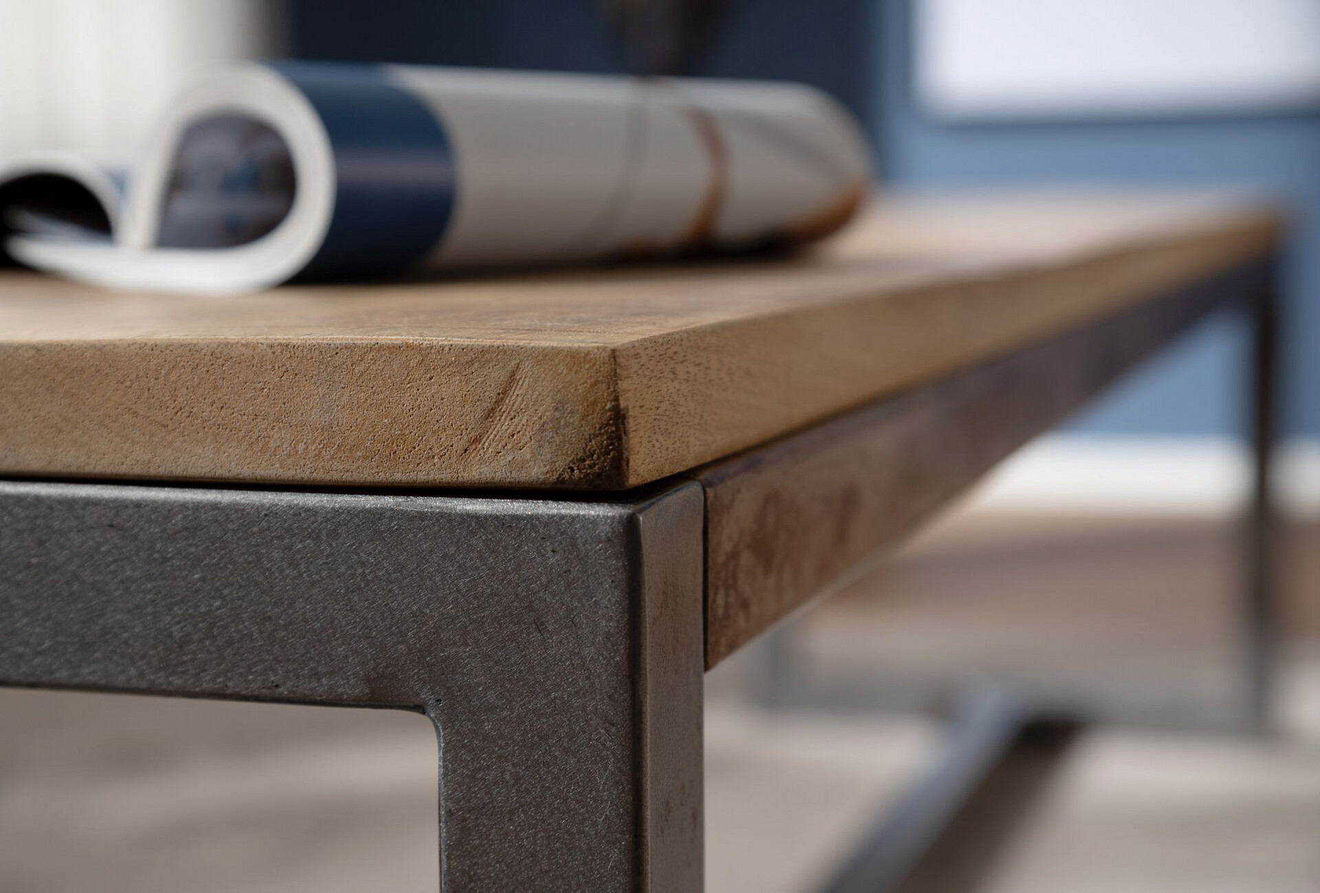 Eckbank natur B/H/T: ca. 120x46x45 cm