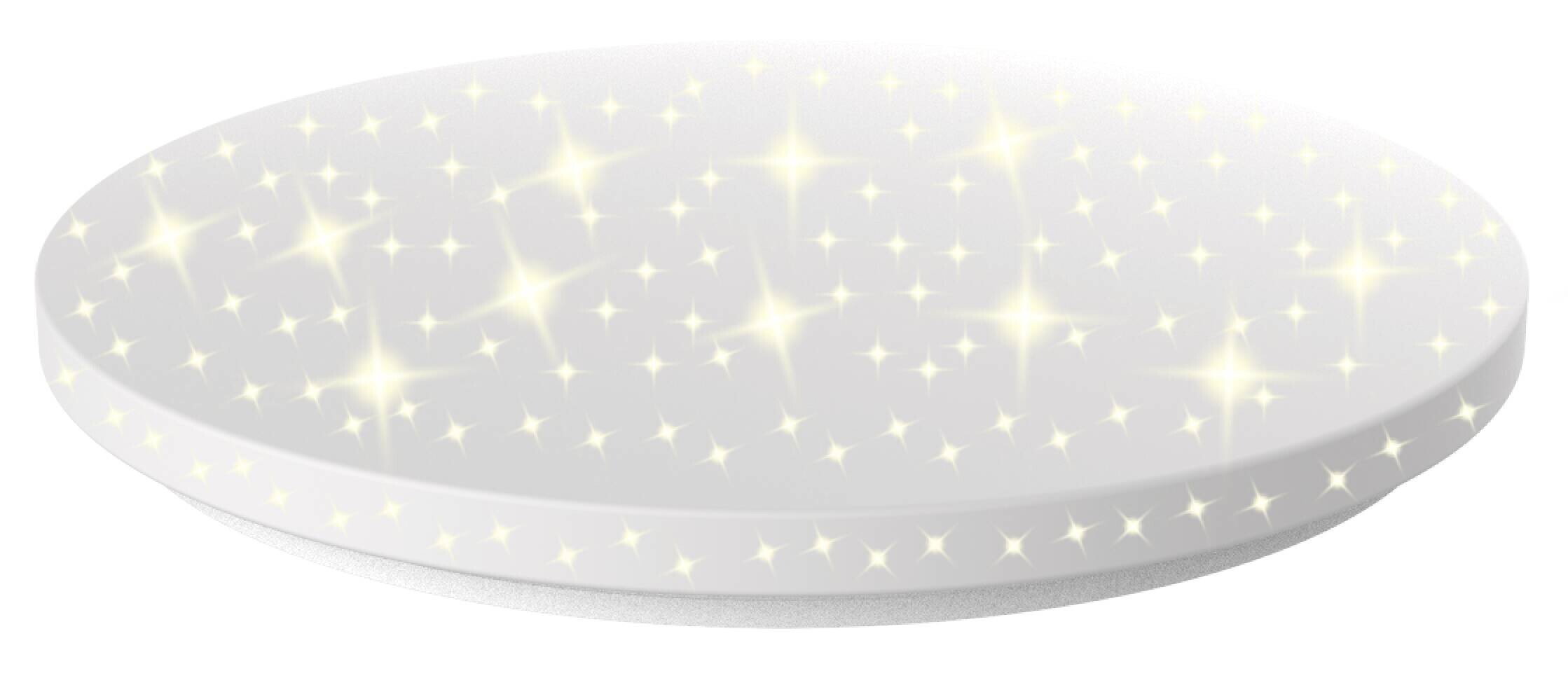 Blulaxa Deckenleuchte Promina weiß Kunststoff H/D: ca. 5,5x28 cm