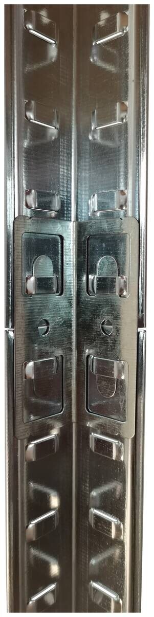 Schwerlaststeckregal verzinkt B/H/T: ca. 90x180x60 cm