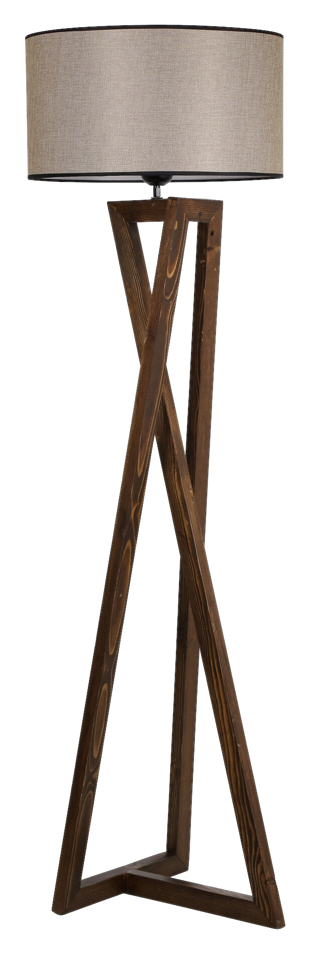 Opviq Stehleuchte nussbaum Stoff Holz B/H/T/L/D: ca. 45x149x45x45x45 cm E27 1 Brennstellen Opviq Stehleuchte nussbaum Stoff Holz B/H/T/L/D: ca. 45x149x45x45x45 cm E27 1 Brennstellen