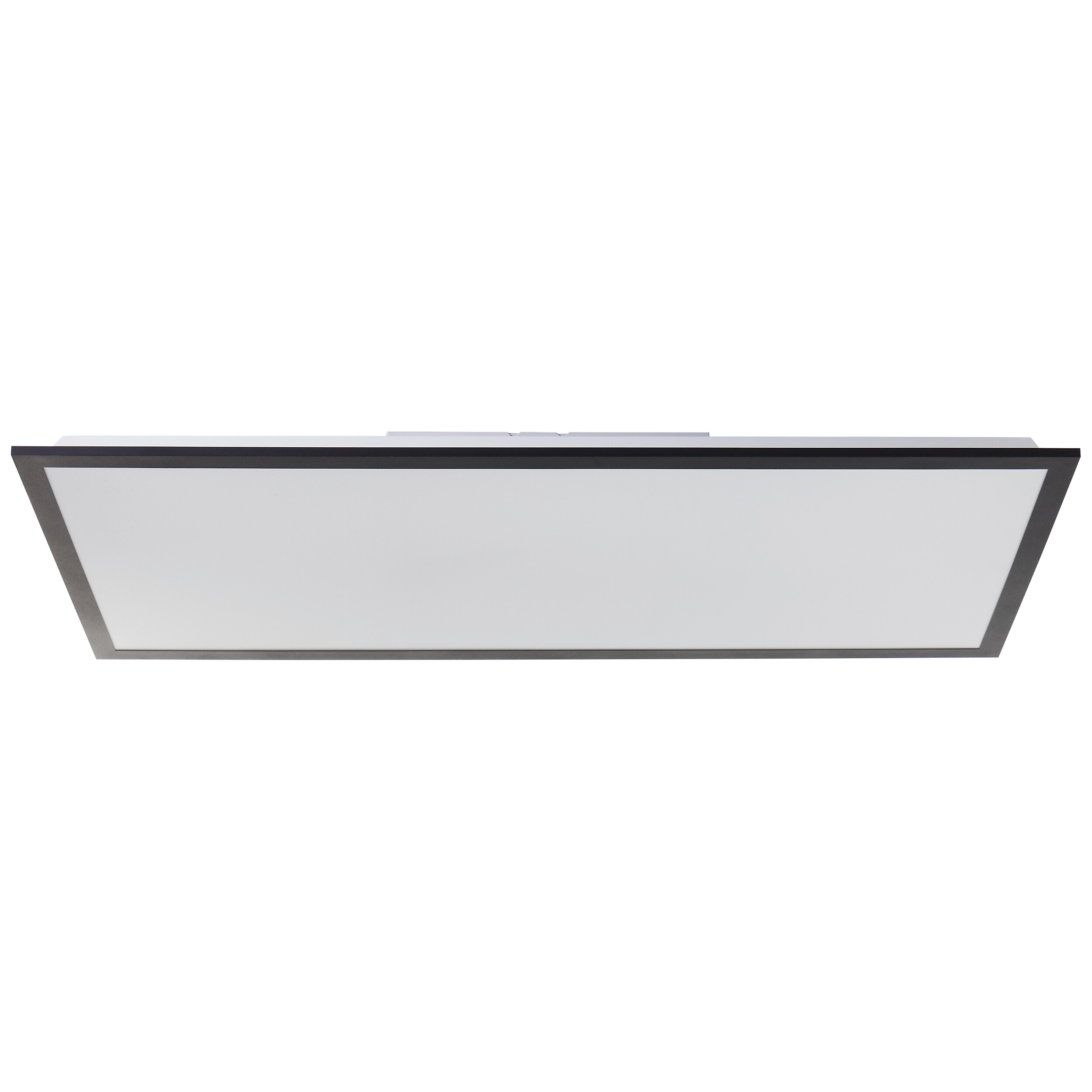 Brilliant LED-Deckenleuchte Briston schwarz Metall Kunststoff B/H/L: ca. 83,5x7,5x43,5 cm