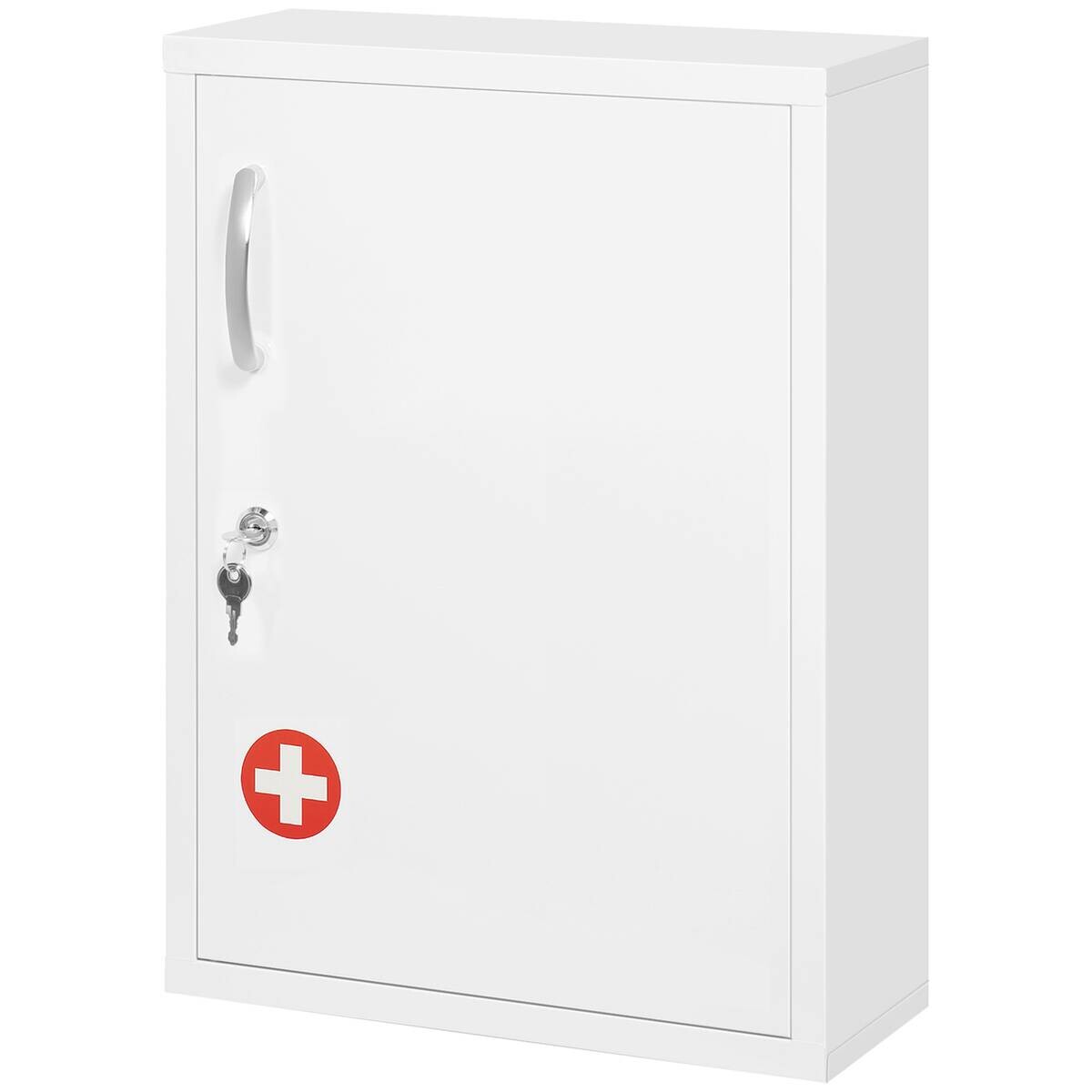 Medizinschrank weiß Polypropylen B/H/L: ca. 15x40x53,5 cm