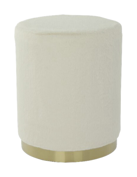 Kayoom Hocker Nona 100 beige B/H/L: ca. 36x44x36 cm