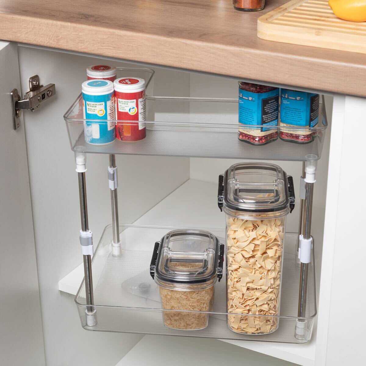 Küchenregal transparent Kunststoff