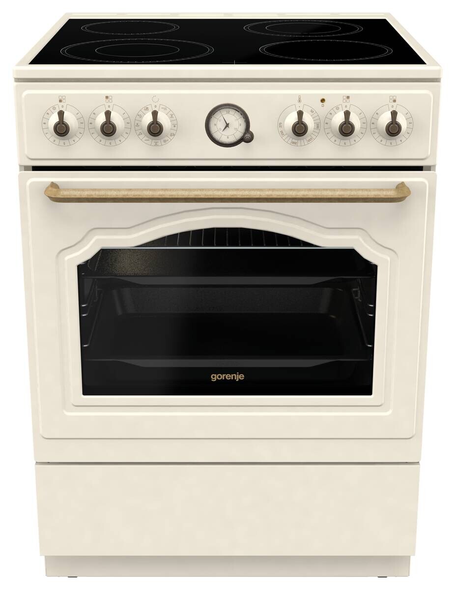 Gorenje Stand-Elektroherd GECS6B70CLI beige B/H/T: ca. 60x85x60 cm