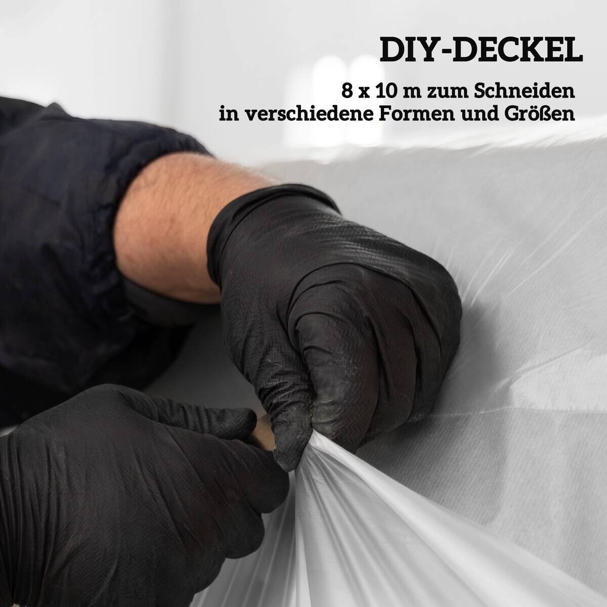 Outsunny Gewächshausfolie B/H/L: ca. 800x1x1000 cm