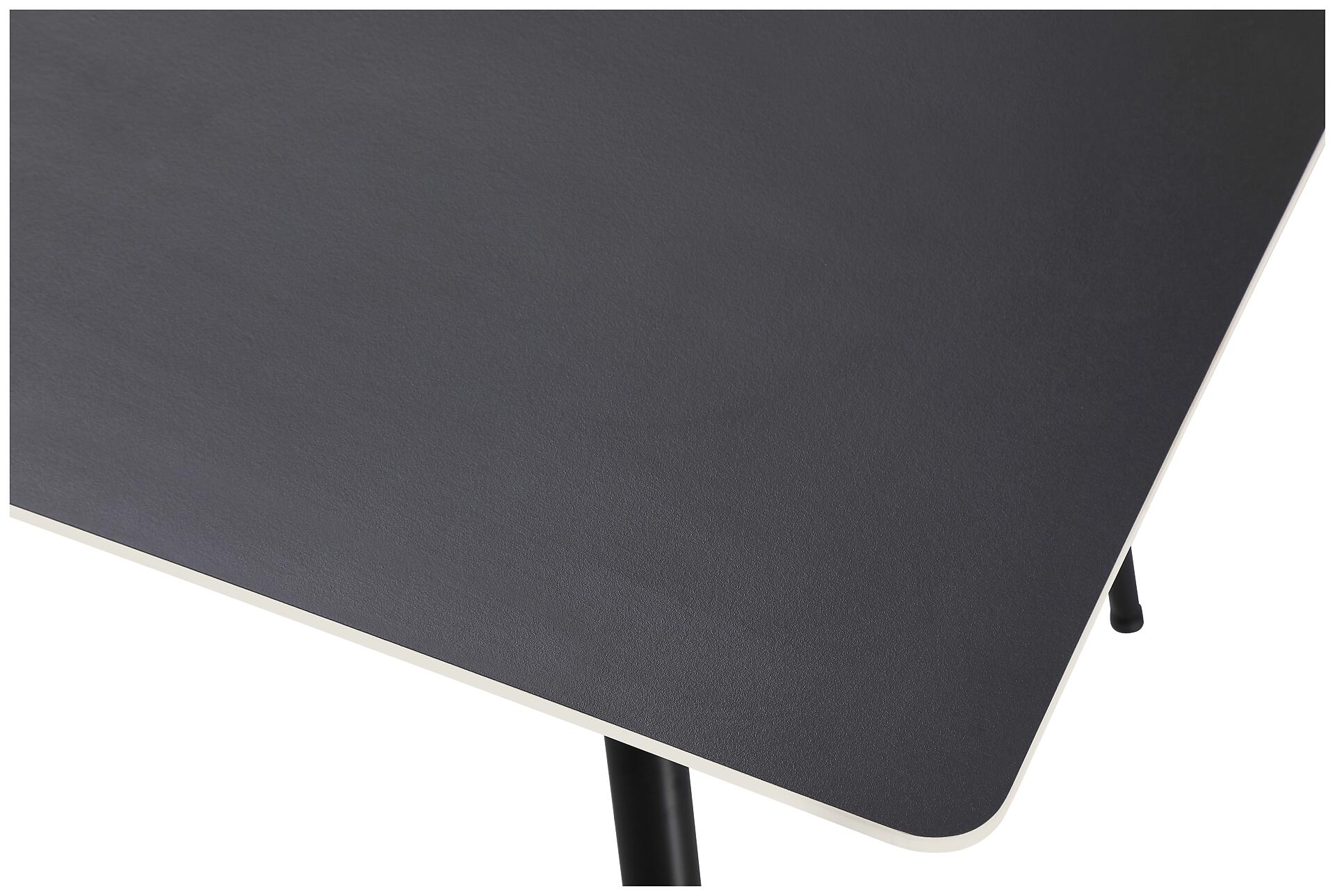 Esstisch Madrid dunkelgrau B/H/T: ca. 120x75x70 cm