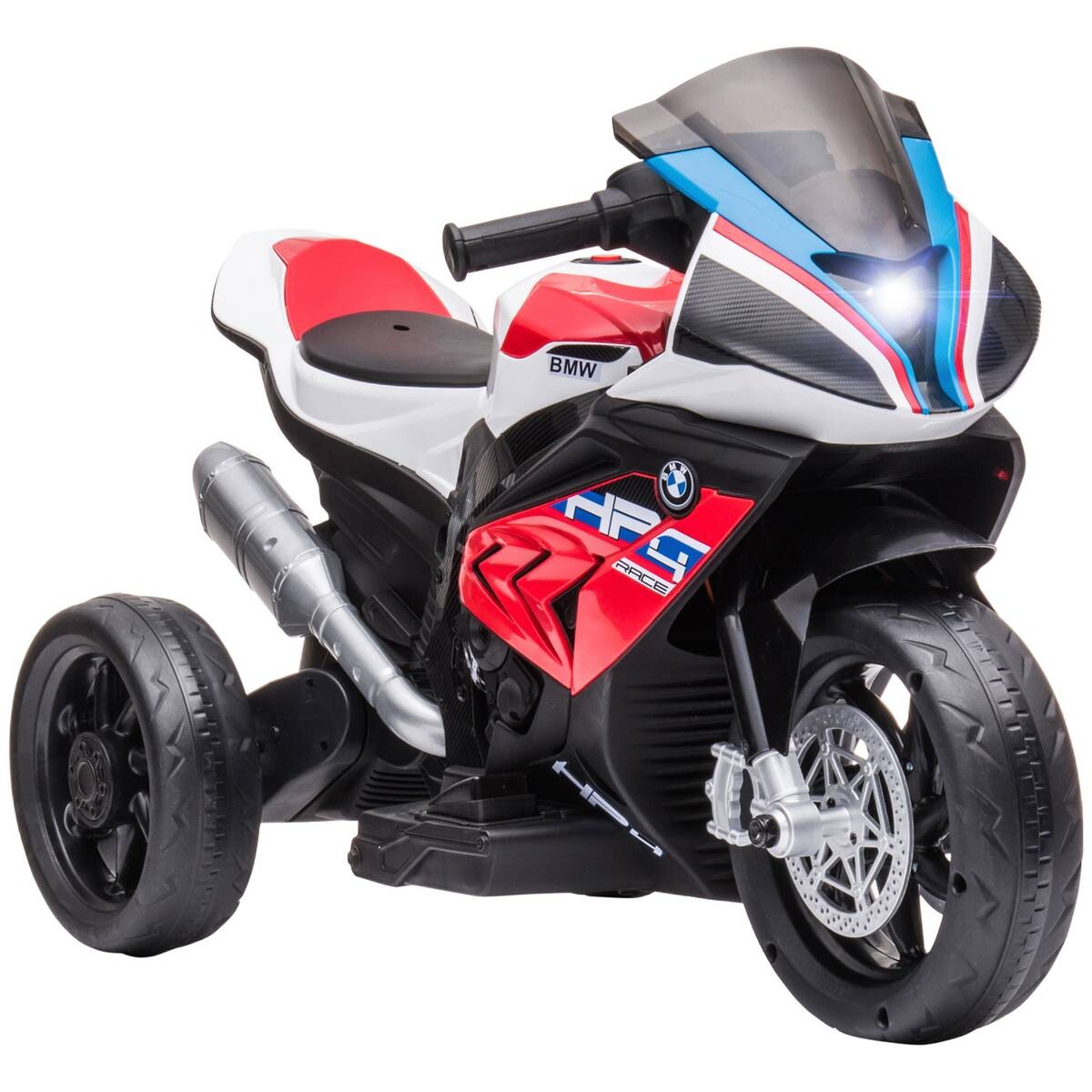 HOMCOM Kinder-Elektromotorrad rot B/H/L: ca. 42x54x82,5 cm