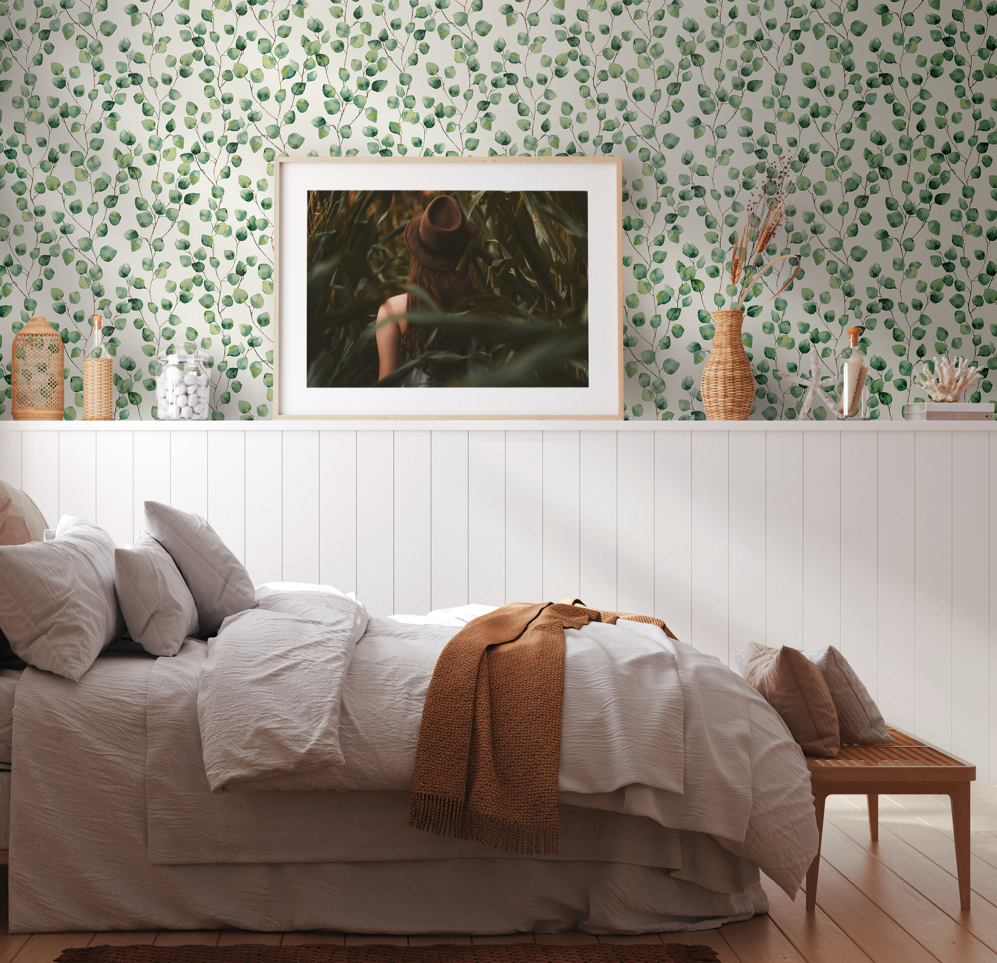 A.S.Creation Vliestapete weiß B/H/D: ca. 53x1005x6,6 cm