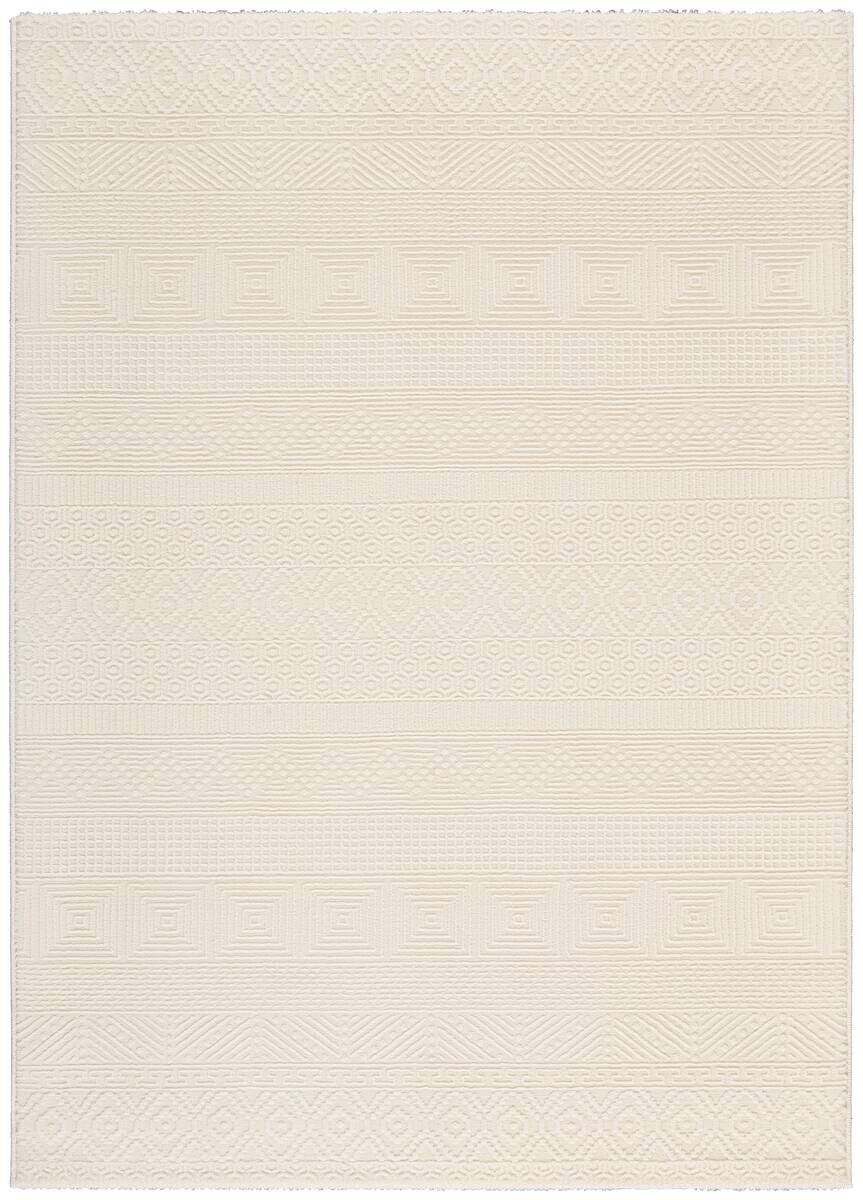 Webteppich Leonie creme B/L: ca. 160x230 cm