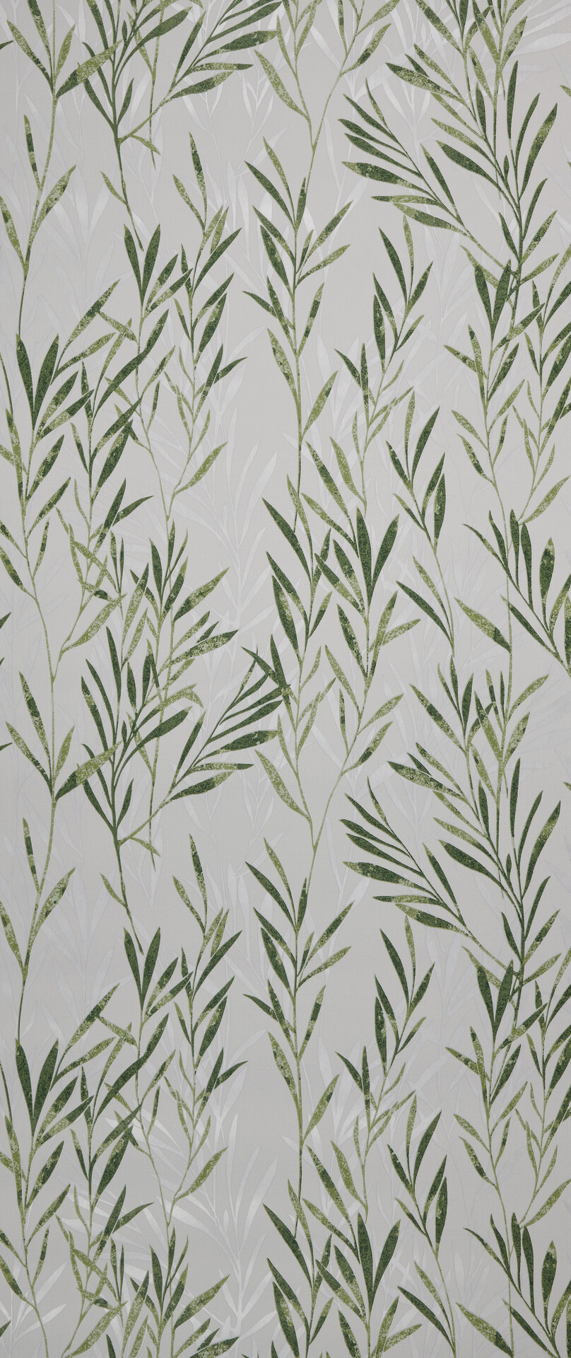 Vliestapete Gräser weiß grün B/L: ca. 53x1005 cm