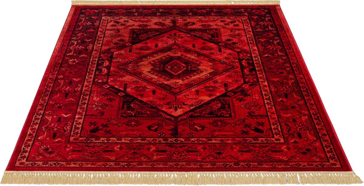 Webteppich Royal rot B/L: ca. 80x300 cm