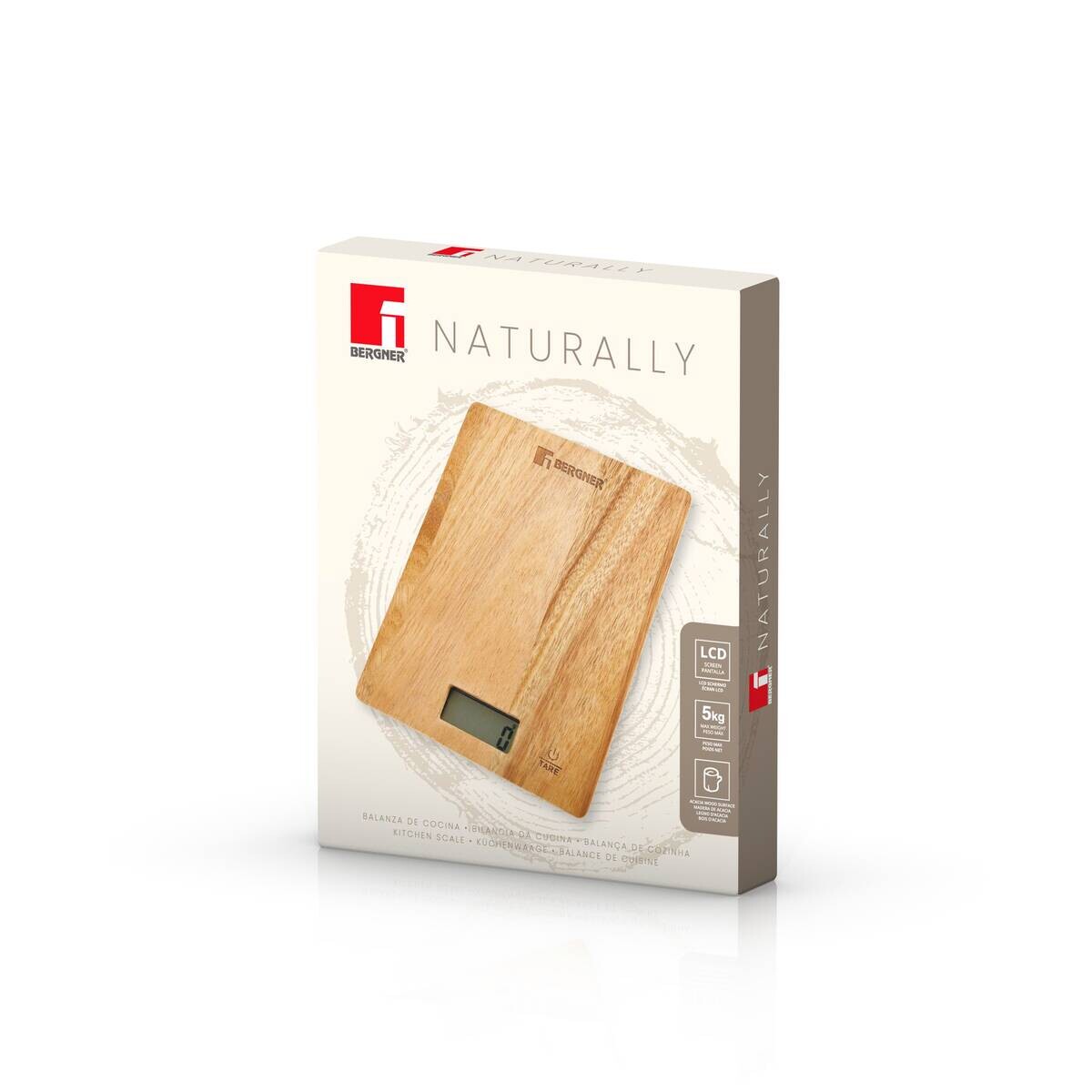 BERGNER Küchenwaage NATURALLY